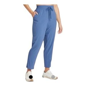 All in Motion High Rise Woven Tapered Pants- Light Blue (S)